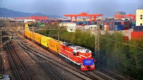 China-Russia Freight Train Transport